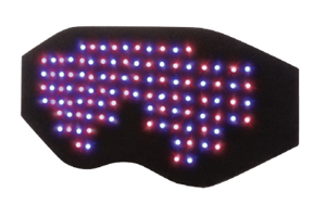 Red & Blue LED LLLT Face Pad