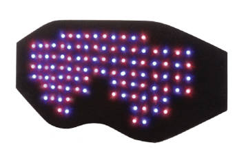 Red & Blue LED LLLT Face Pad
