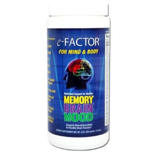 e-Factor Brain Supplement for Cognitive Function, Memory & Mood, 14 Servings